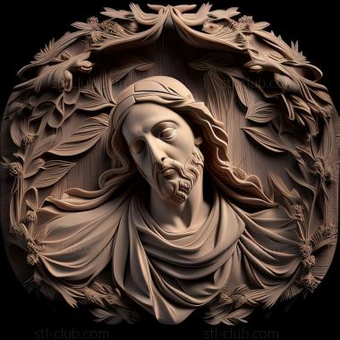 3D model st jesus (STL)